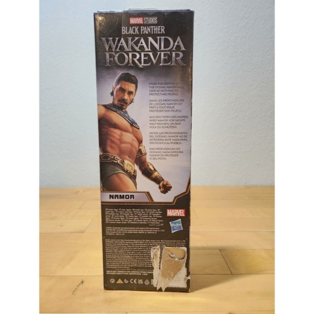 Marvel Black‎ Panther Wakanda Forever Namor 12 Inch Titan Hero Series F5176 - Picture 2 of 2
